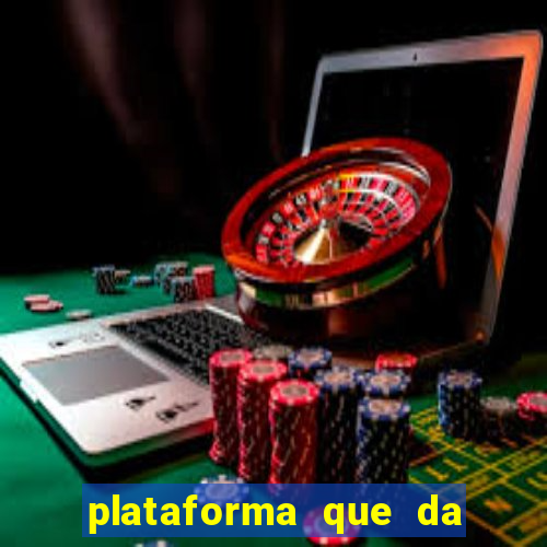 plataforma que da 30 reais para jogar